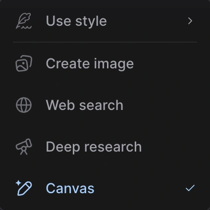 Canvas Generation