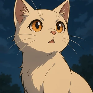 Anime kitty