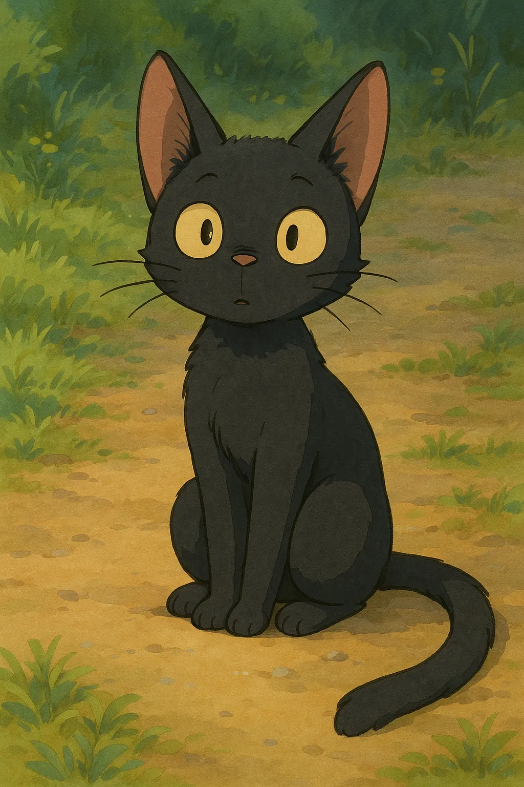 Studio Ghibli kitty